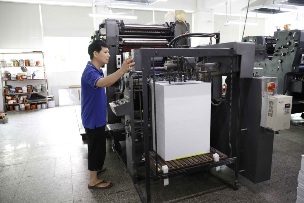 paper printing factory
