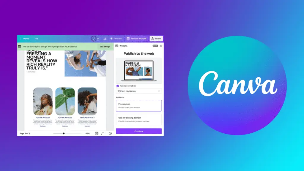 design tool Canva