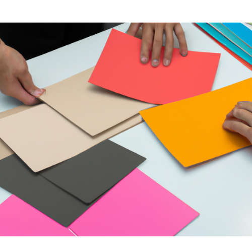 Select Paper Materials and Finishes