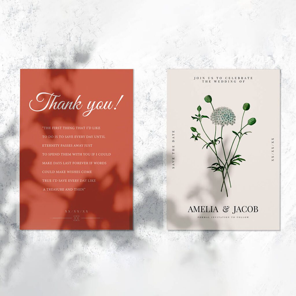 custom thank you cards for business