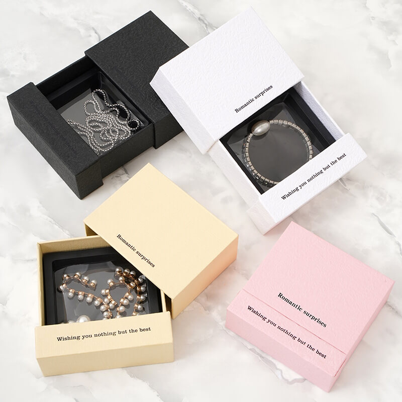 Luxury jewelry gift boxes for premium collections and special occasions, designed to elevate the unboxing experience with elegant presentation.