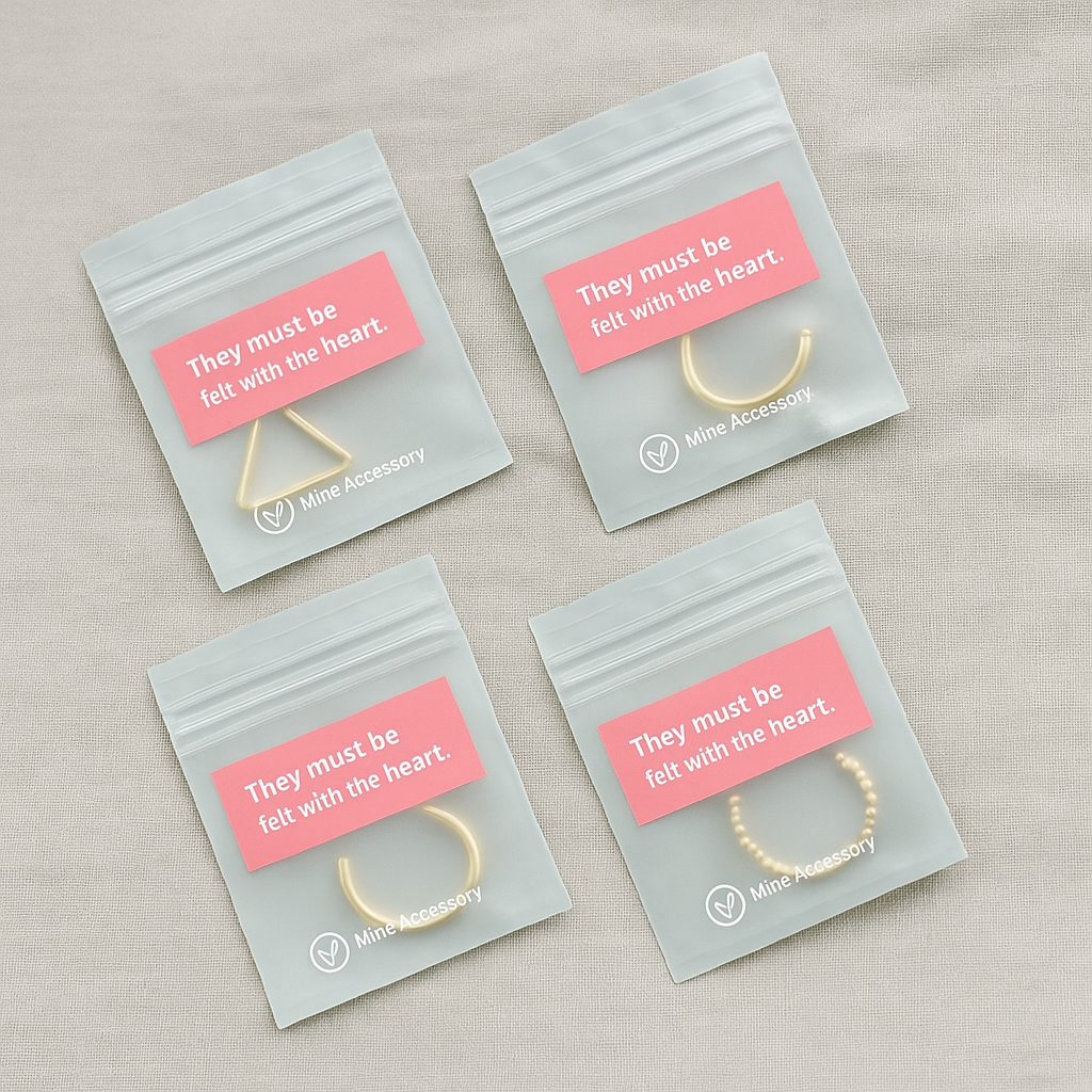 Resealable zipper pouches designed for jewelry packaging, offering lightweight protection for everyday sales and shipping.