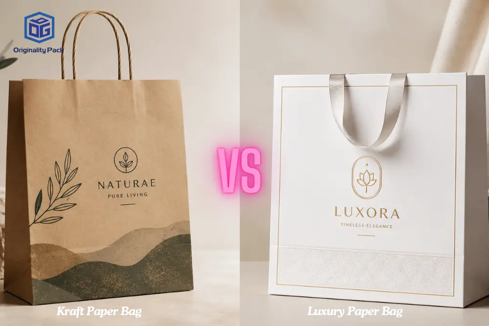 Kraft Paper Bag vs Luxury Paper Bag: Which Fits Your Retail Brand?